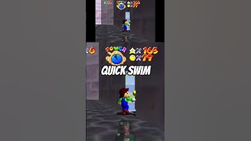 Quick Swim - #b3313 #mario #retrogaming #gaming #horror #shorts