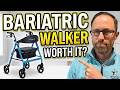 Flying Joy Rollator: Is This Heavy-Duty Bariatric Walker Worth It?  PT Shares His Thoughts
