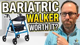 Flying Joy Rollator: Is This Heavy-Duty Bariatric Walker Worth It?  PT Shares His Thoughts