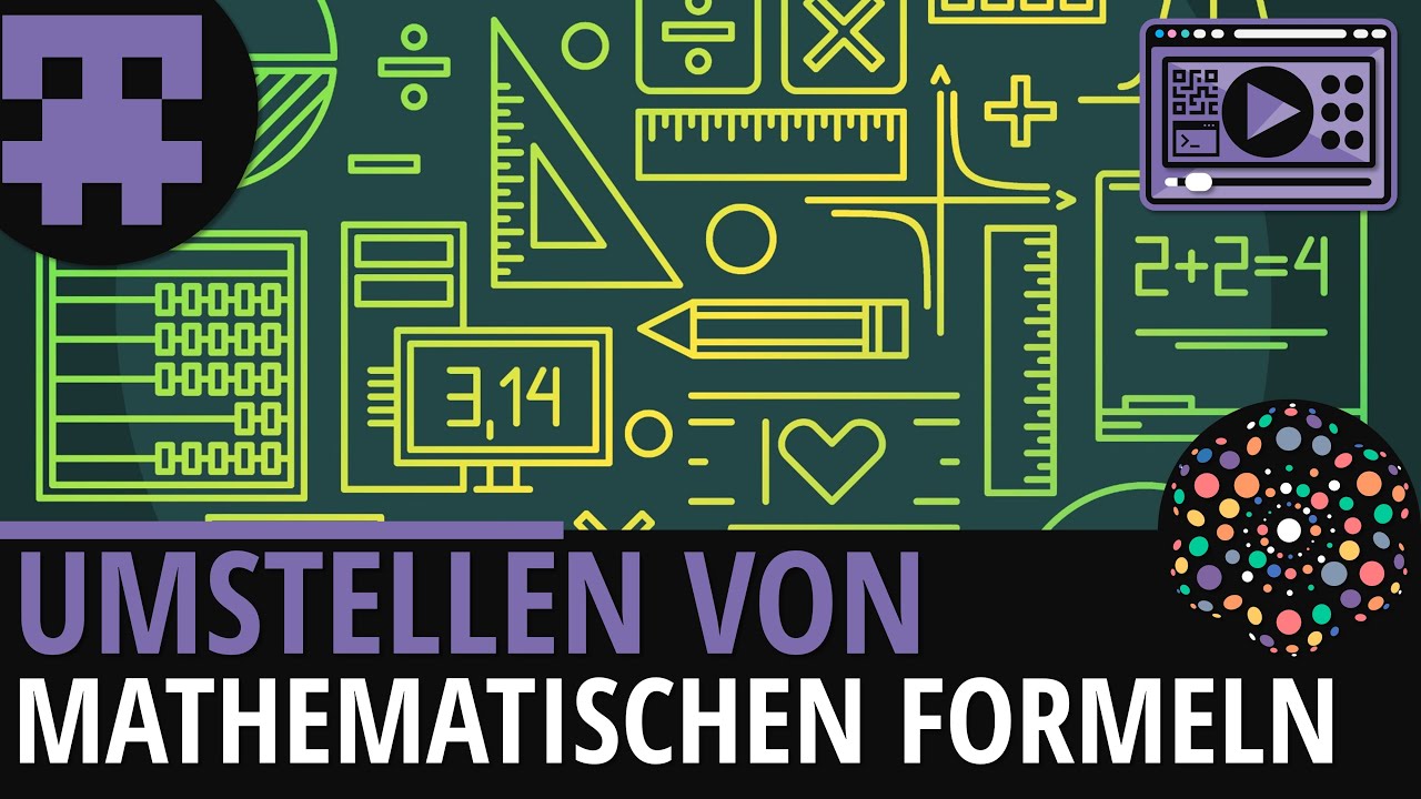 Umstellen von mathematischen Formeln einfach erklärt│Mathematik Lernvideo [Learning Level Up ...
