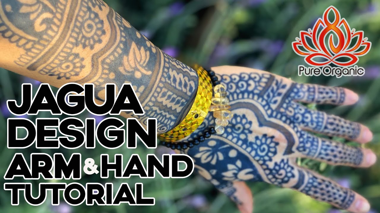 JAGUA GEL HENGUA FULL ARM HAND TUTORIAL - YouTube