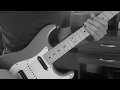 Fender mim strat power ballad solo