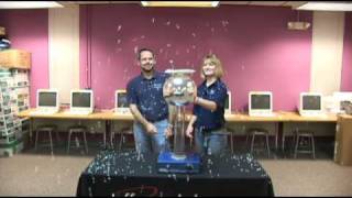 Van de Graaff Confetti Explosion