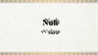 71 Sura - Nuh