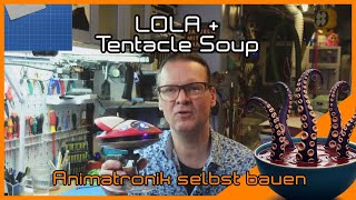 Animatronischer Star Wars Droid LO-LA59 (LOLA) + Living Tentacle Soup #starwars #grogu #tentaclesoup