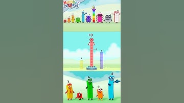 Numberblocks 6 | Using Numberblocks 10-4=6 | Numberblocks Magic Run | CBeebies Games