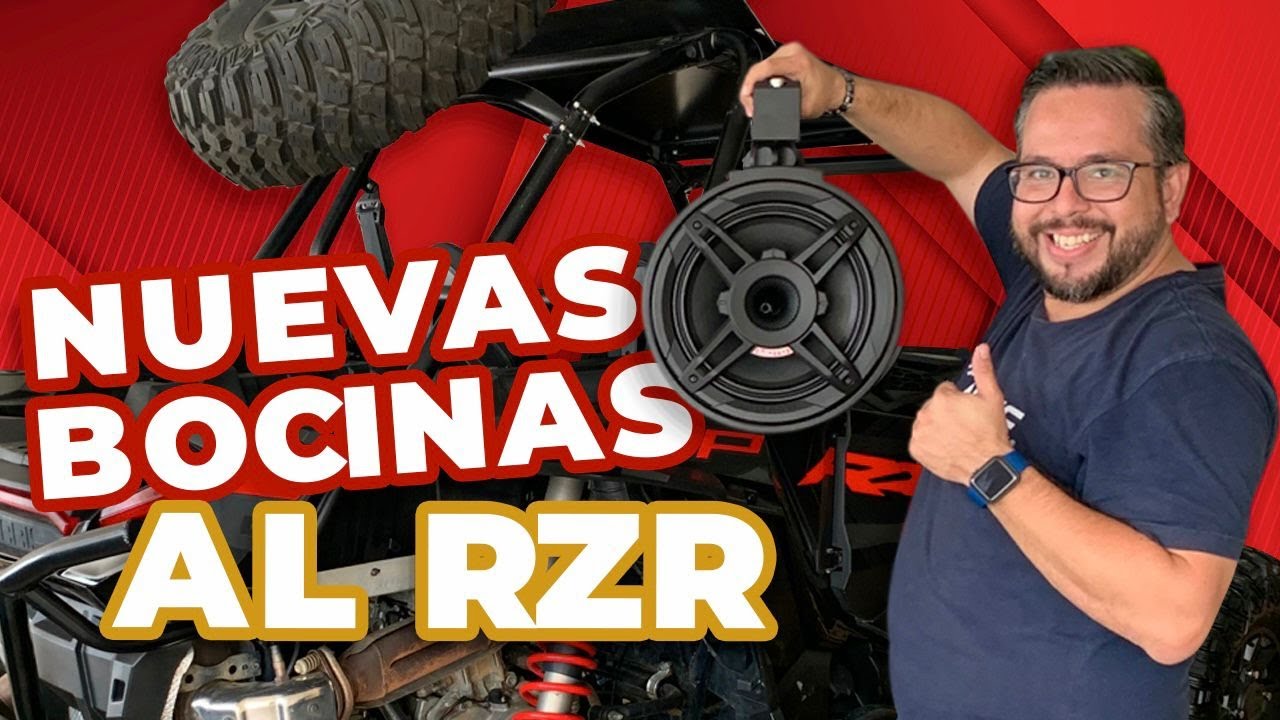 Instalamos Bocinas de torre en un RZR Polaris | DB Drive APT10MOTO-G2 -  YouTube