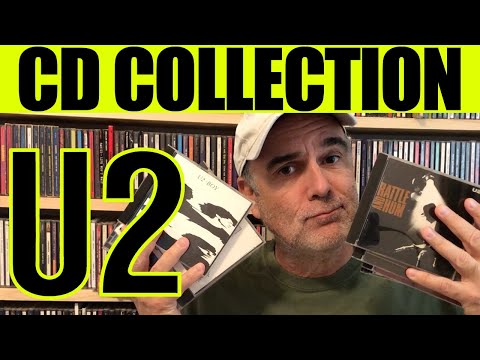 U2 CD collection // classic rock // Bono // alternative // The