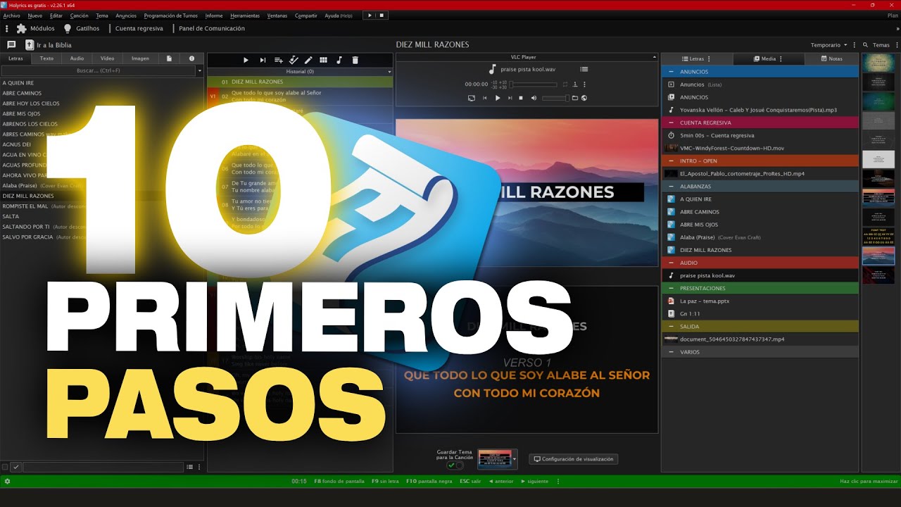 ¿Primera Vez en Holyrics? 🔥 10 Pasos INICIALES que NO Puedes Saltar (2025)