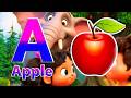Phonics Song 2 with TWO Words in 3D - ABC Alphabet Songs A For Airplane &amp; Sounds For Kids NEW 1538