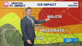 Winter Storm Update With Chief Meteorologist Chris Holcomb Atlanta Under Ice Storm Warning
