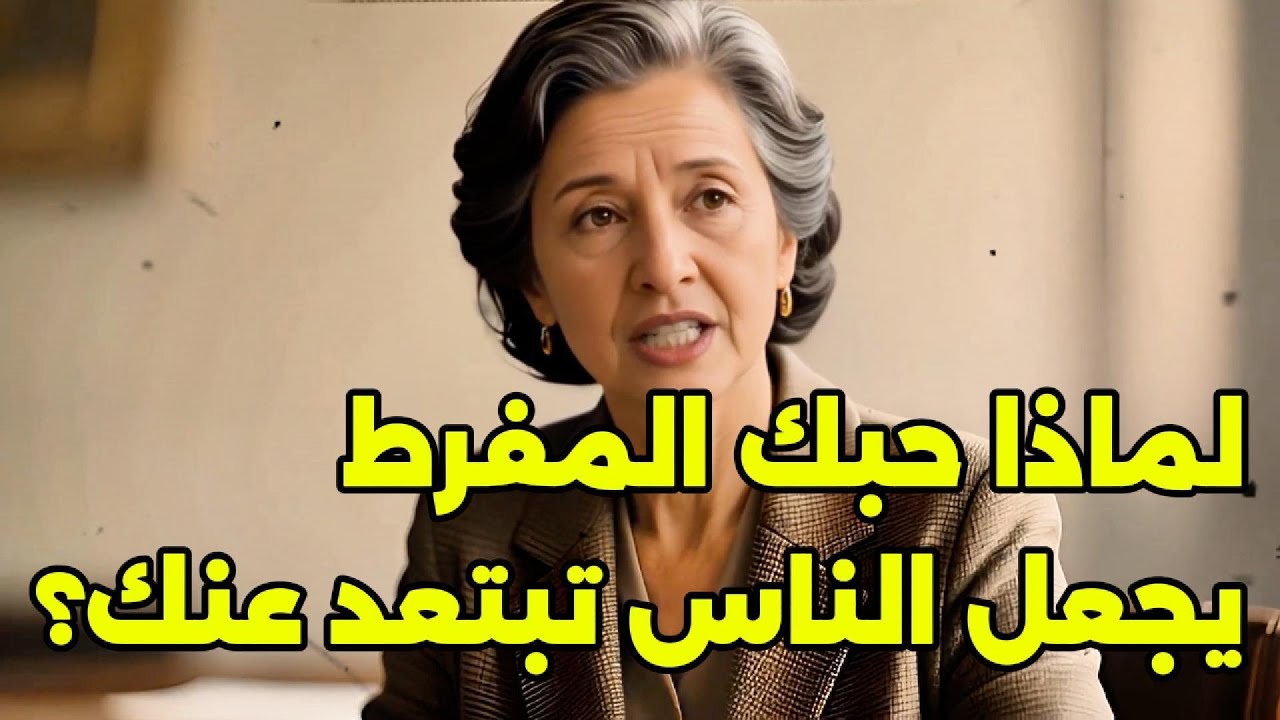 لماذا حبك المفرط يجعل الناس تبتعد عنك؟