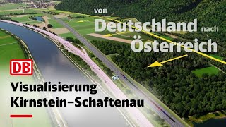 Visualisierung des Abschnitts Kirnstein–Schaftenau (Stand Mai 2025) | Bahnprojekt Brenner-Nordzulauf