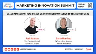 Innovation Day in New York hosted by Google: Diageo & Integral Ad Science Fireside Chat