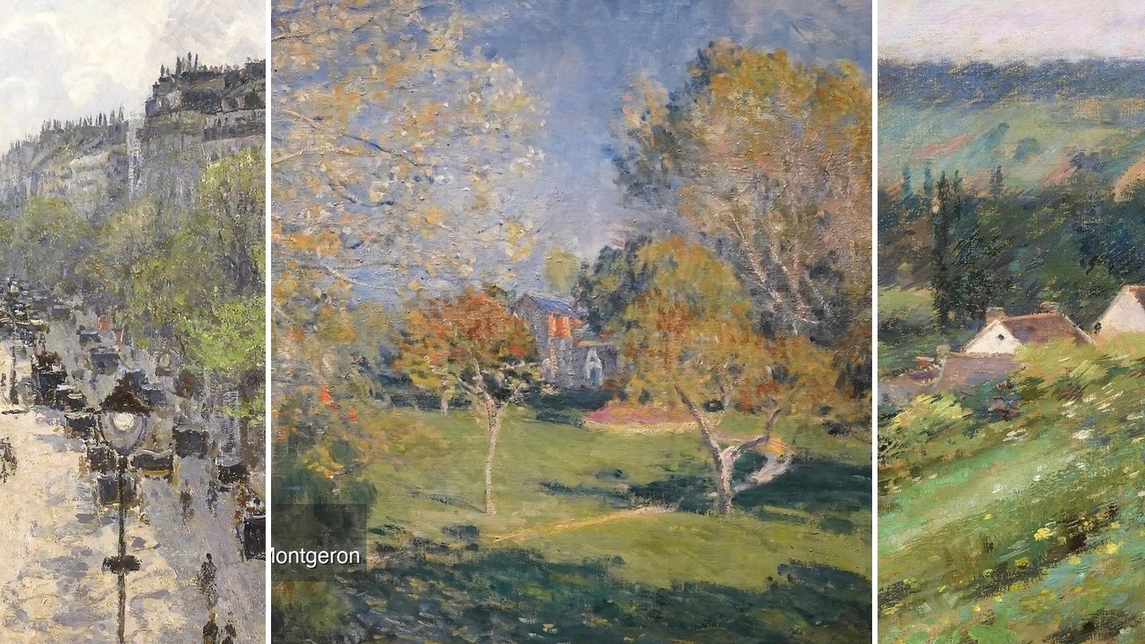 Impressionist Art TV — Silent Art Gallery · September 4 Morning | The Hoschede Garden… & others