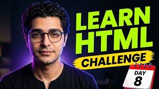 Day 8 - Learning HTML