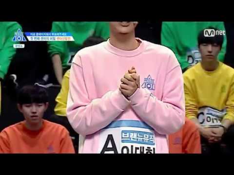 [프로듀스101 대휘] 센터선발전 후보 대휘 무대
