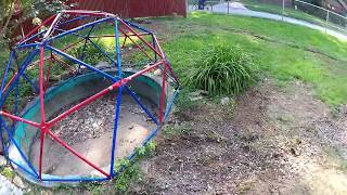 Buckminster Fuller Dome Restoration Day 23