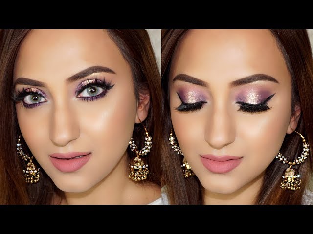 party makeup with purple dress Purple Makeup Ideas for Prom: Stunning Looks to Try