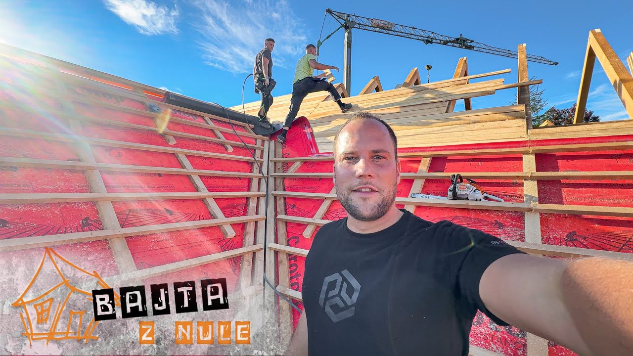 BAJTA Z NULE - Postavili smo ostrešje! (12. del)