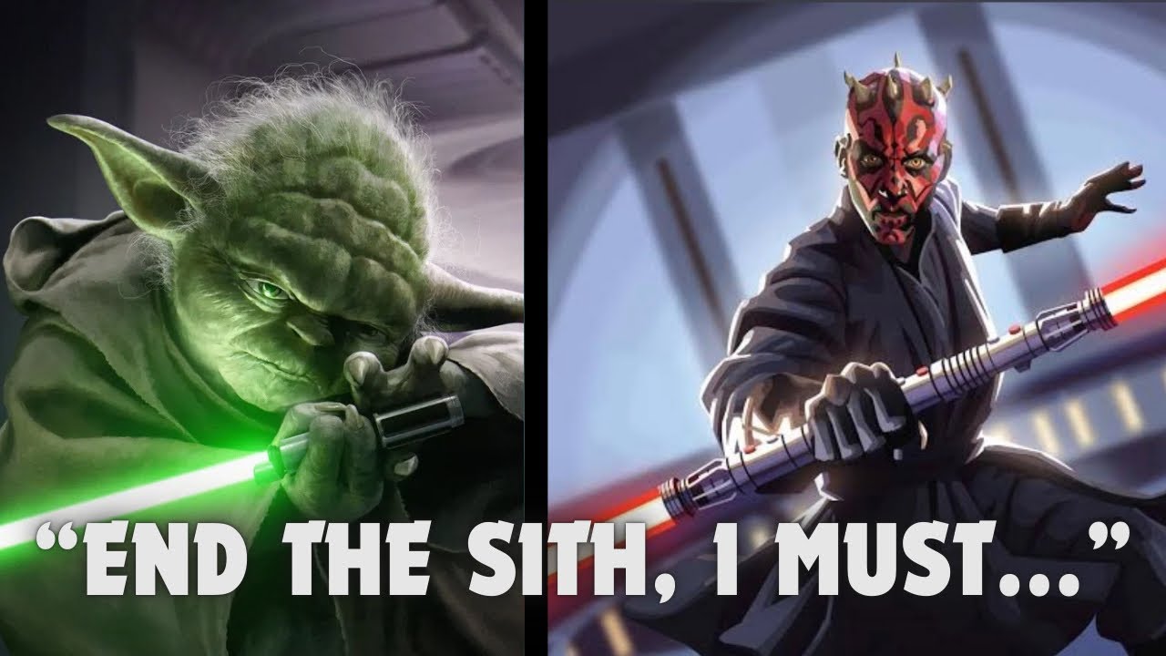 What If Yoda FOUGHT Darth Maul on Naboo Instead of Qui Gon Jinn