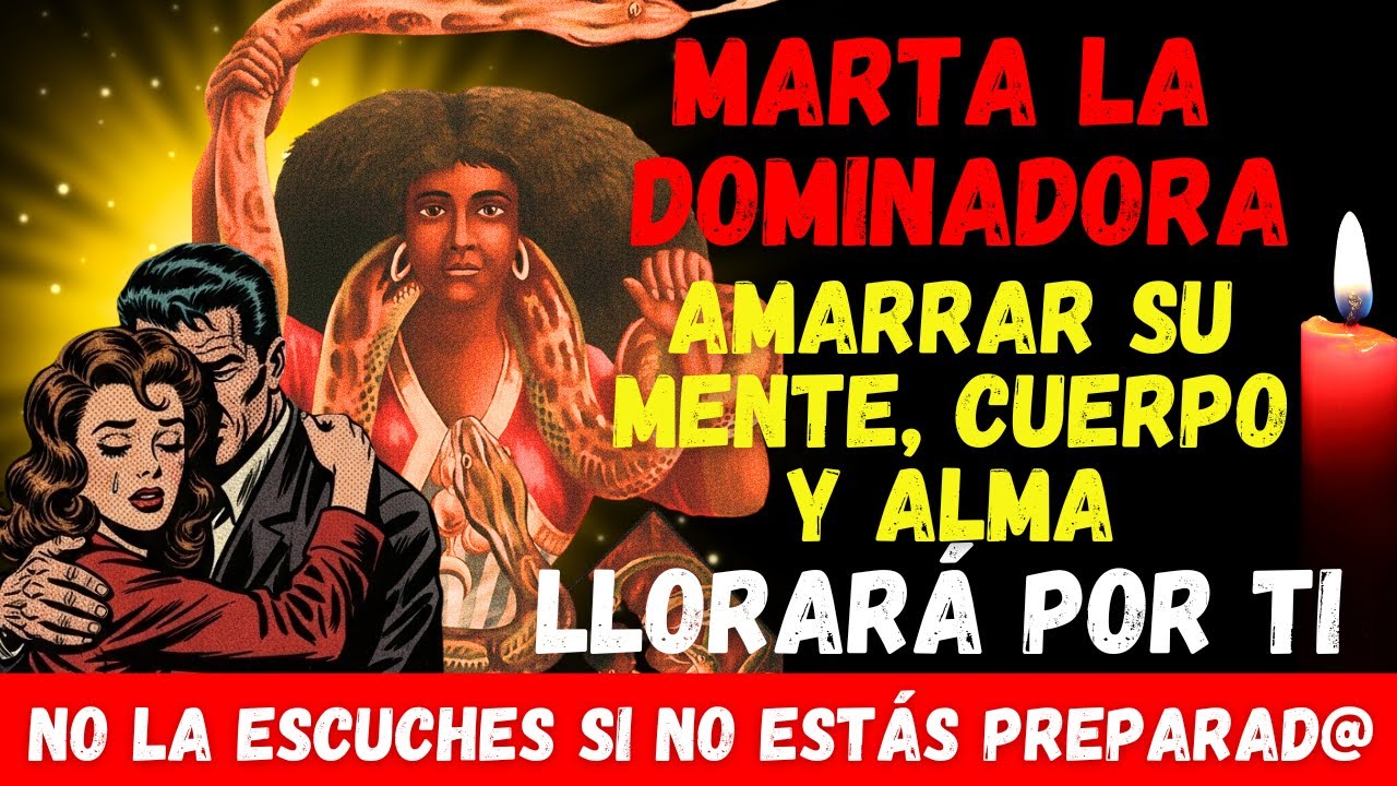 Santa Marta la Dominadora el ritual más fuerte para amarrar su mente, cuerpo y alma ❤️‍🔥