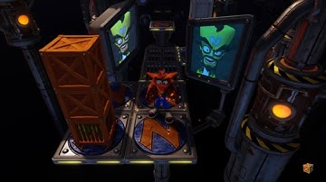 Crash Bandicoot 1 (N. Sane Trilogy) 100% Walkthrough Part 22: Generator Room + Orange Gem