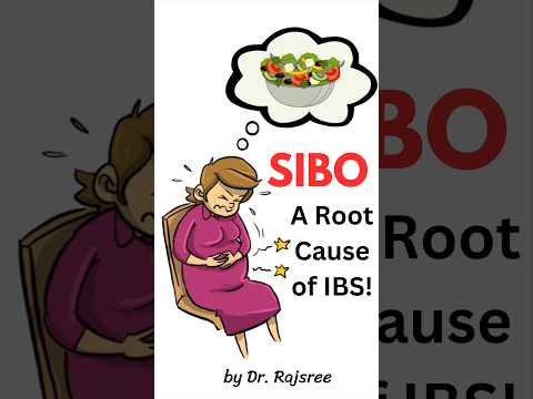 🎈SIBO: A Big Root Cause of IBS!  |  Dr. Rajsree  #guthealth #shorts