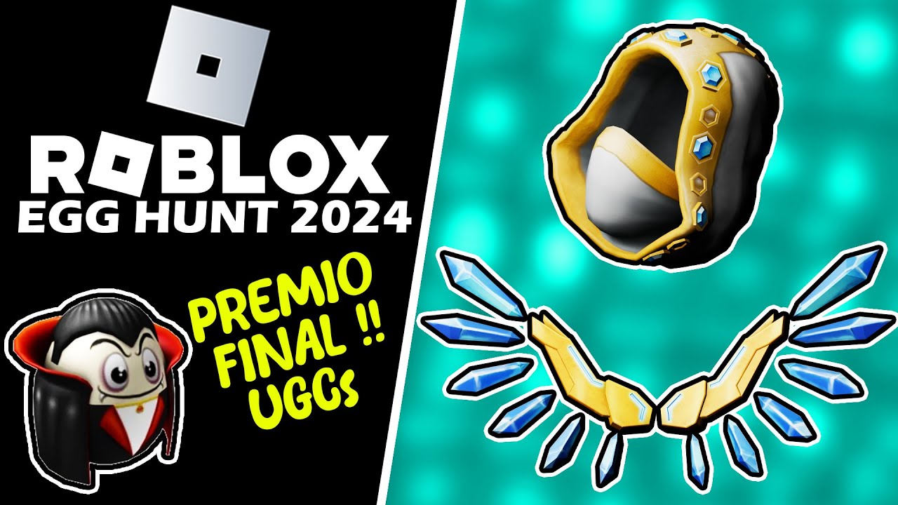 Roblox Egg Hunt 2024 PREMIOS FINALES DEL EVENTO Y COMO