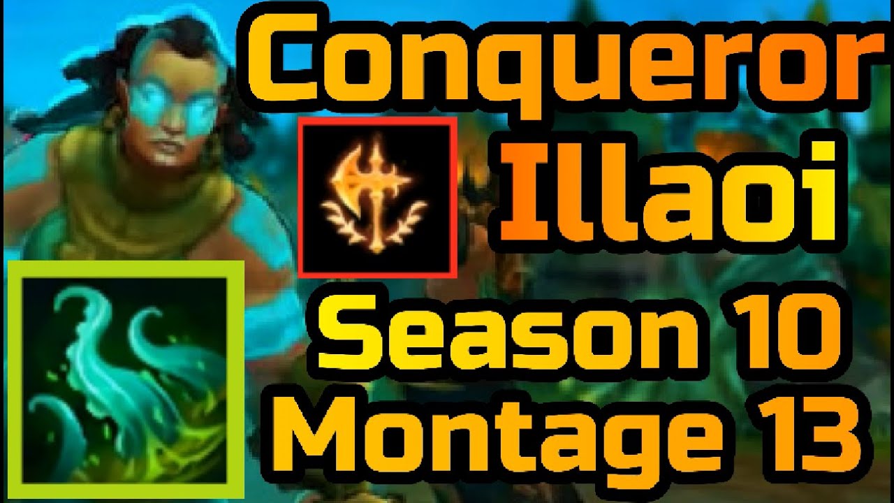 Conqueror Illaoi Top Ranked Montage 13| Rank 1 Illaoi | Illaoi Montage |Illaoi season 10| S10 Illaoi