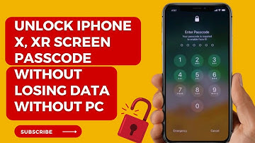 Unlock iPhone X,XR Screen Passcode Without Losing Data Without PC - New Method