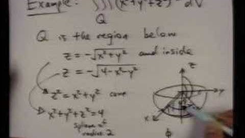 spherical coordinates example