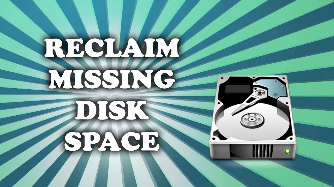 Missing space. Missing HDD. Space диск. Reclaim. Disk in Space.