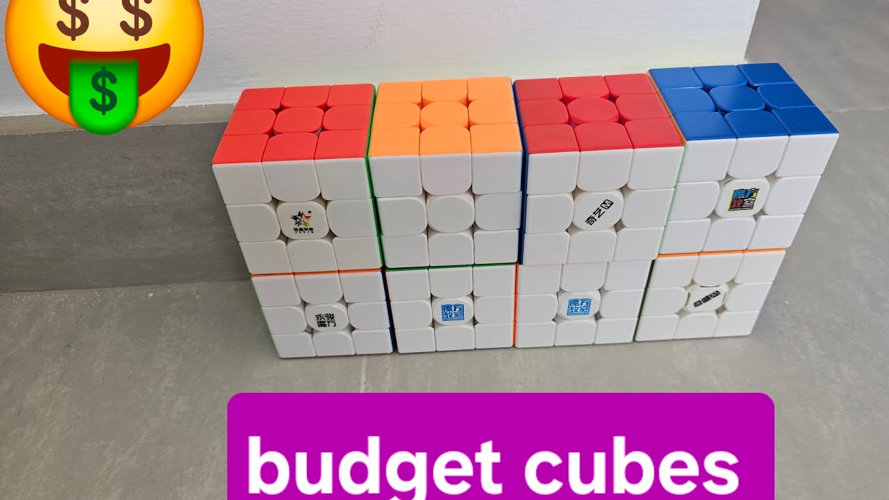 BUDGET cube review (under 10 dollars) #rubikscube #cheap #beginners # ...