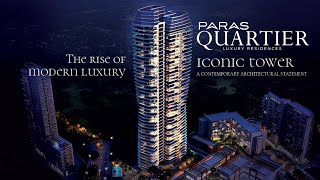 Paras Quartier Gurgaon Iconic Tower 4 BHK Ultra Luxury Apartments & Clubhouse Review Call 9818268888