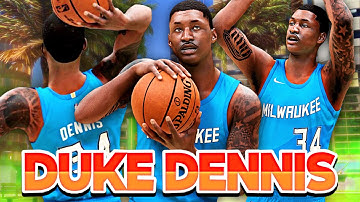 I made DUKE DENNIS on NBA 2K21 Next Gen! Duke Dennis IRL Build Face Creation Jumpshot and Animations
