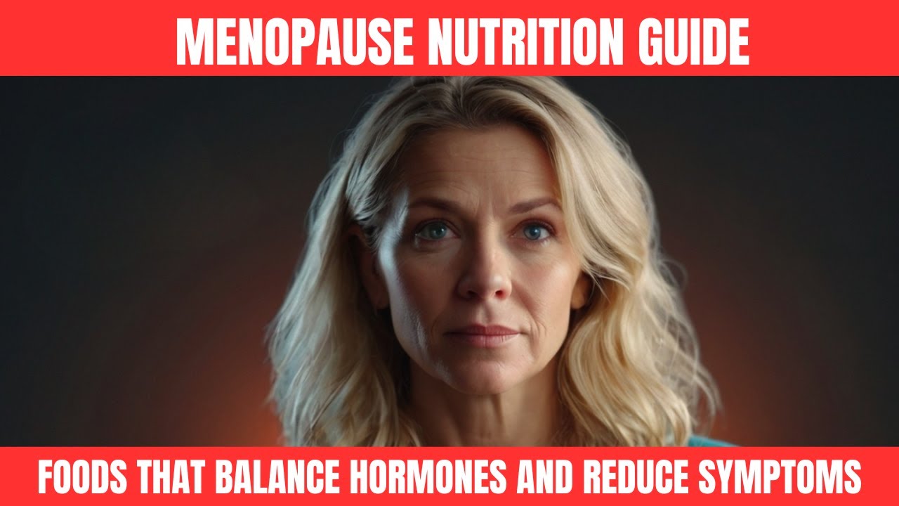 Menopause Nutrition Guide: Foods That Balance Hormones and Reduce Symptoms