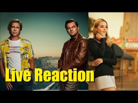 Once Upon a Time in Hollywood Teaser Trailer Reaction - YouTube