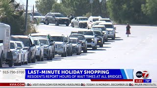 ABC-7 at 4: Long lines and wait times at POE
