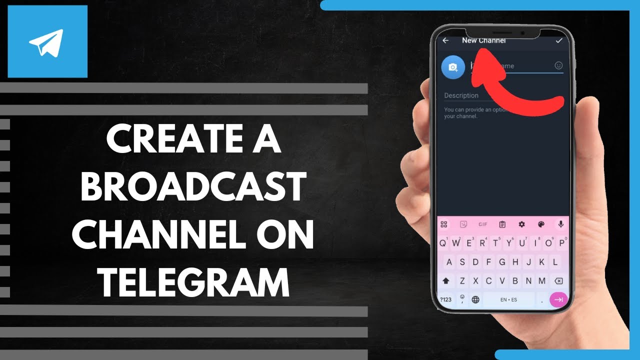 How To Create A Broadcast Channel On Telegram - YouTube