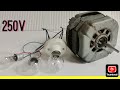 I turn giant motor into powerful generator #how to make high voltage generator#diy generator#electro