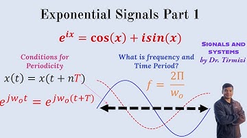 Exponential Signals and derivation of Fundamental Period and Frequency