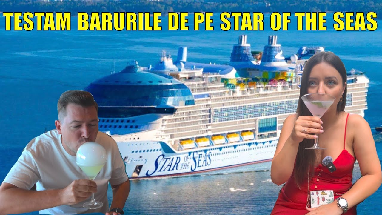 Turul BARURILOR pe Star of the Seas | Cocktailuri unice + show Dueling Pianos