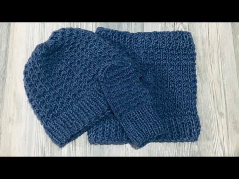 ქსოვა ჩხირებით,ვქსოვთ სნუდს.(კაშნს.)ხელთათმანებს.ნაწილი N2 სნუდი.vqsovt quds, snuds, xeltatmanebs.