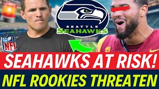 🔥🏈 SHOCKING: SEAHAWKS' SEASON THREATENED BY ROOKIE QB ONSLAUGHT!SEAHAWKS NEWS TODAY!