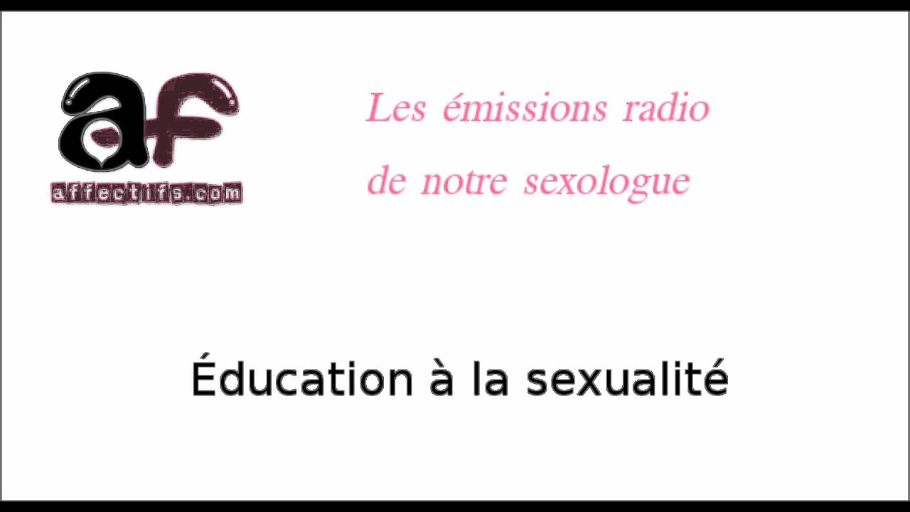 Education à La Sexualité Youtube