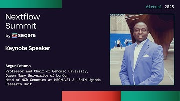 Segun Fatumo: Keynote: Een echt mondiale genomische toekomst opbouwen: van bio-informaticapijplij...