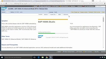 SAP HANA Academy   XS Advanced  Getting Started