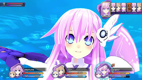 Hyperdimension Neptunia Re;Birth1 - combat