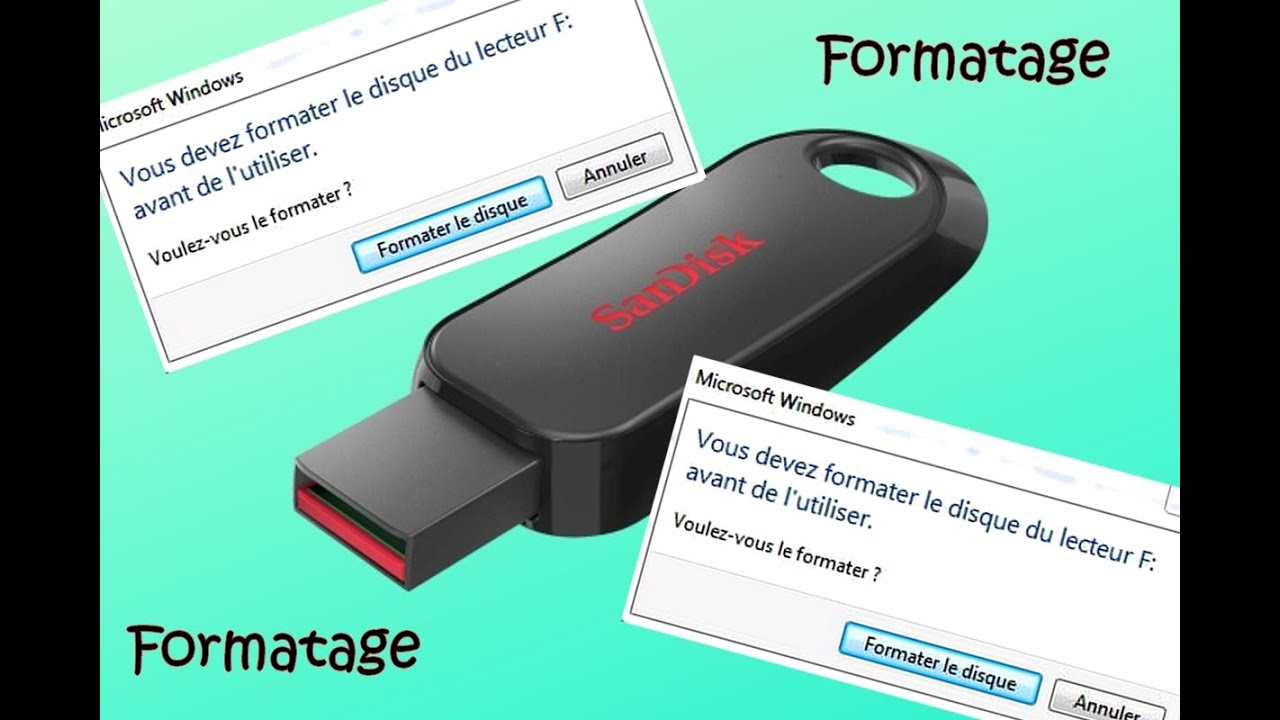 Récupérer des fichiers sur une clé usb illisible. YouTube — free download